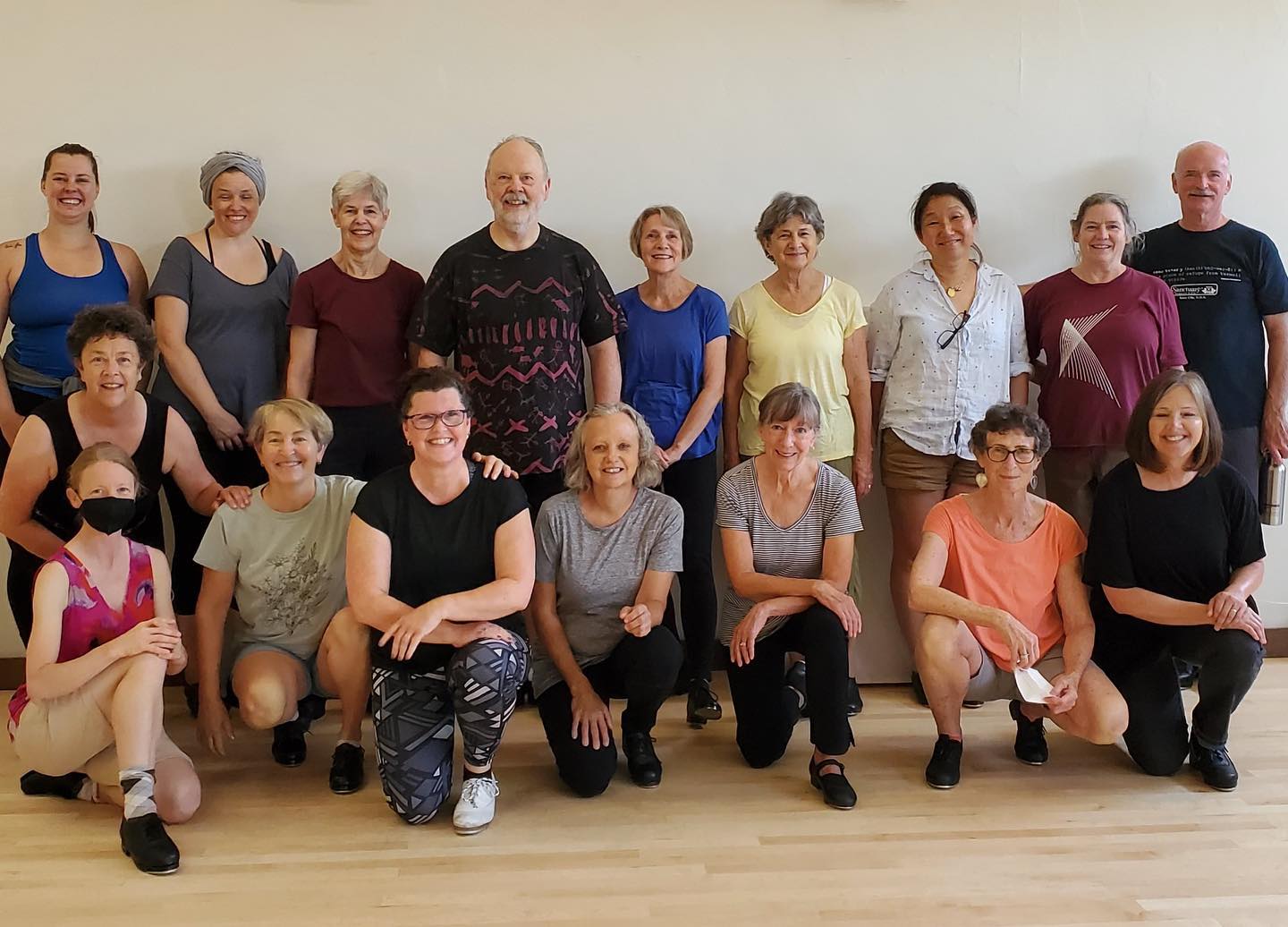 Students in a tappy hour class at Keane Sense of Rhythm