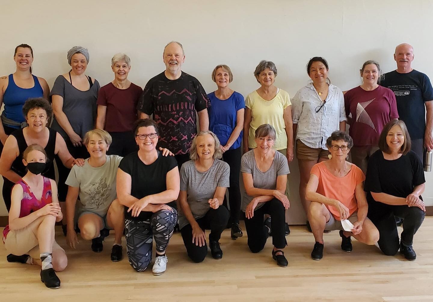 Students in a tappy hour class at Keane Sense of Rhythm